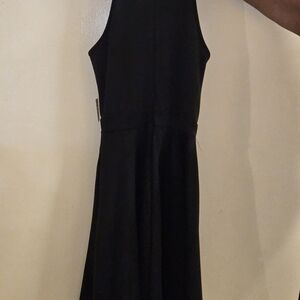 Ashley Stewart Black Backless Dress